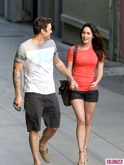 Megan Fox -ი და Brian Austin Green -ი სანტა მონიკაში